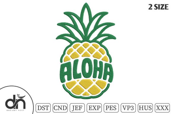 Aloha Pineapple Tropical Embroidery Review