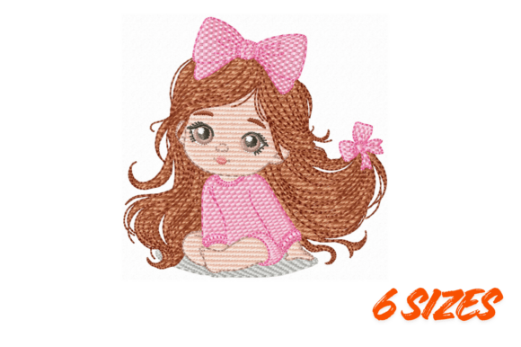 Cute Girl Bow Embroidery Design Review