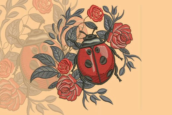 Ladybug Embroidery Review for Small Business Merch