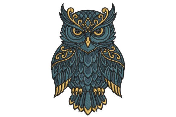 Ornamental Owl Embroidery: A Designer's Review
