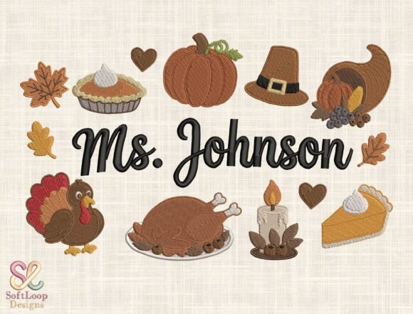 Personalized Thanksgiving Embroidery Review